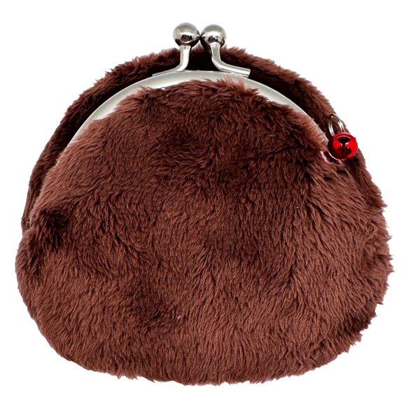 Monchhichi-Kun Face Plush Coin Bag - Picture 2 of 4